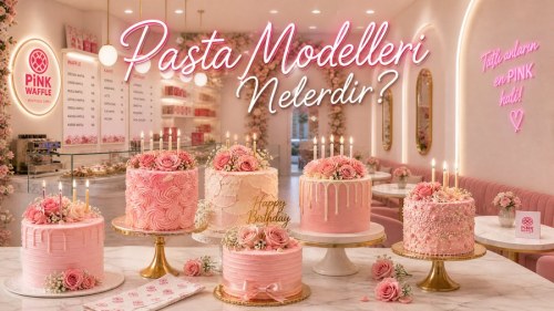 Pasta Modelleri Nelerdir? Doğum Günü ve Özel Gün Pastaları